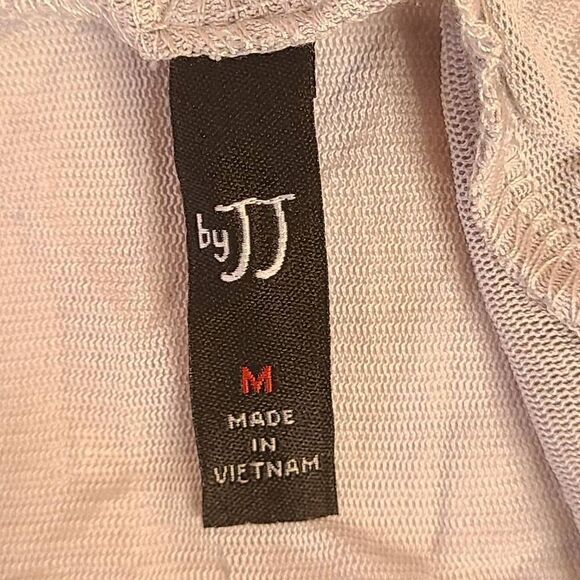 By JJ Womens Light Gray Crinkled Lightweight Polyester Bohemian Cardigan Medium - Picture 4 of 9